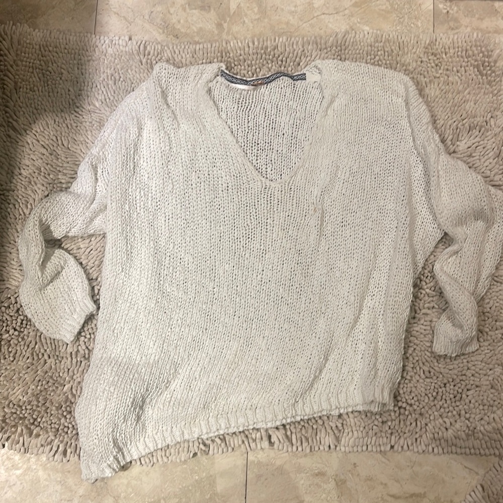 Free people Acemeteical oversized sweater